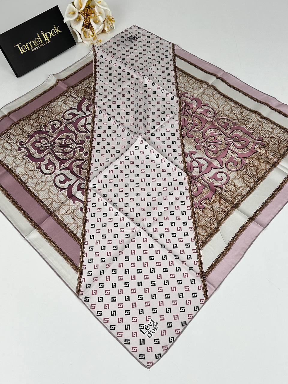 Levidor - Twill İpek Eşarp 01497