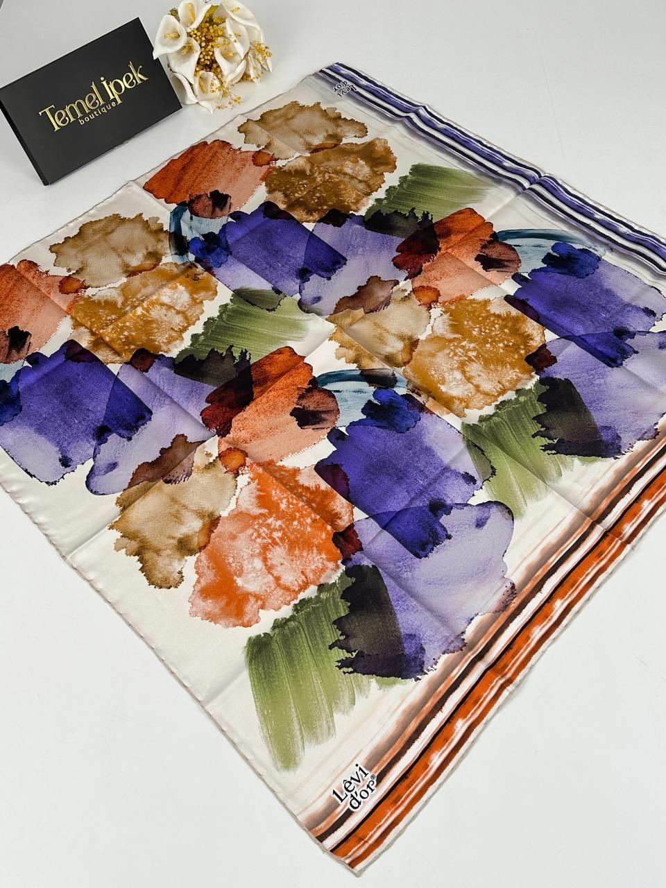 Levidor - Twill İpek Eşarp 01502