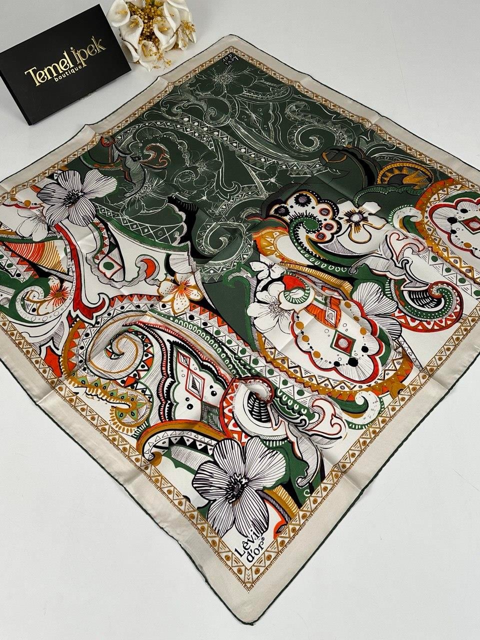 Levidor - Twill İpek Eşarp 01510