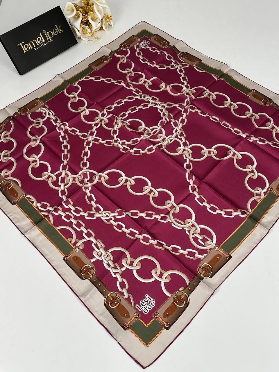 Levidor - Twill İpek Eşarp 01536