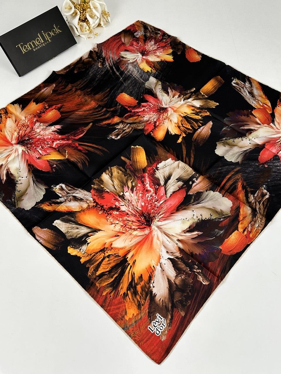 Levidor - Twill İpek Eşarp 01539