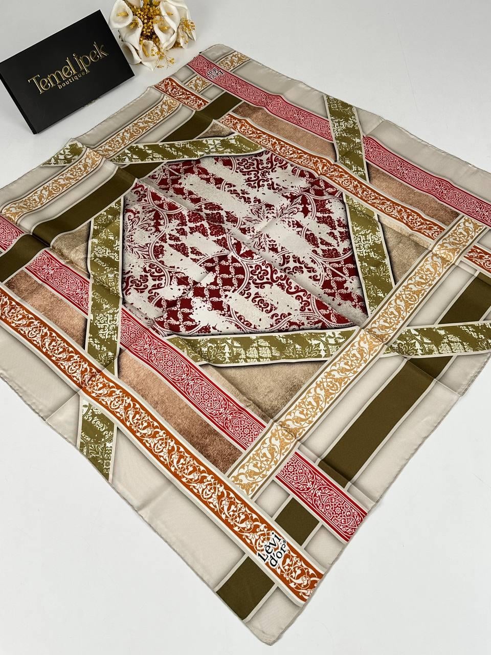 Levidor - Twill İpek Eşarp 01572