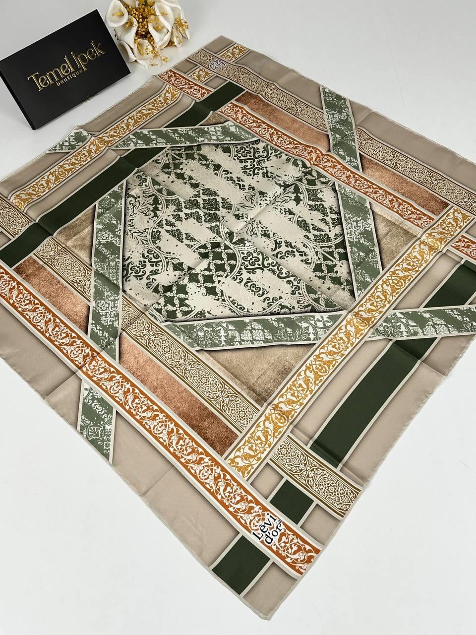 Levidor - Twill İpek Eşarp 01572