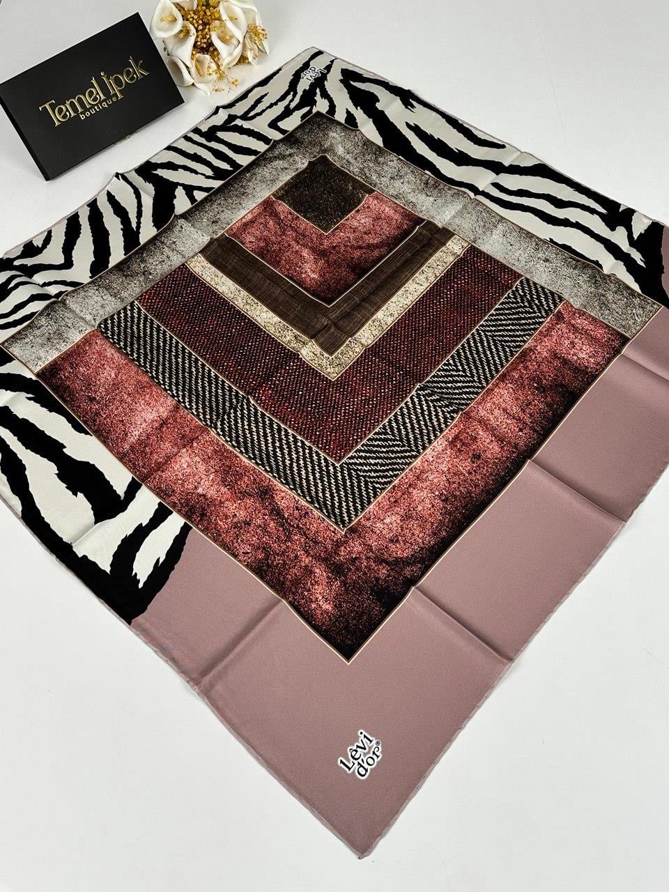 Levidor - Twill İpek Eşarp 01591