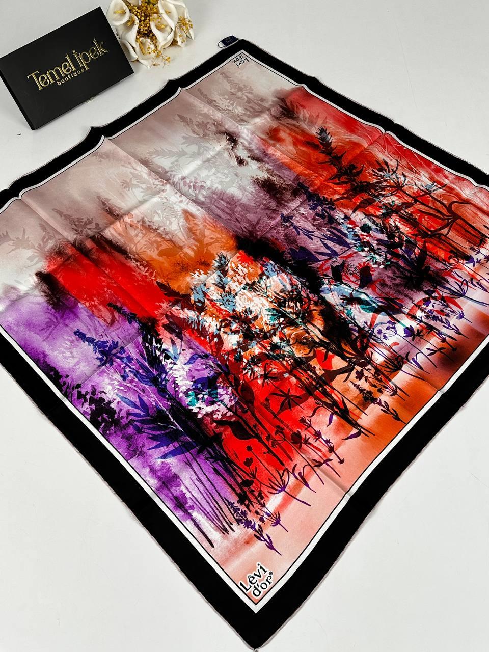 Levidor - Twill İpek Eşarp 01598