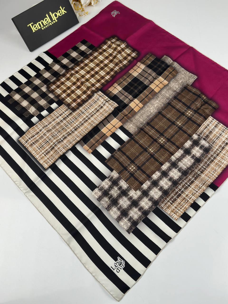 Levidor - Twill İpek Eşarp 01610