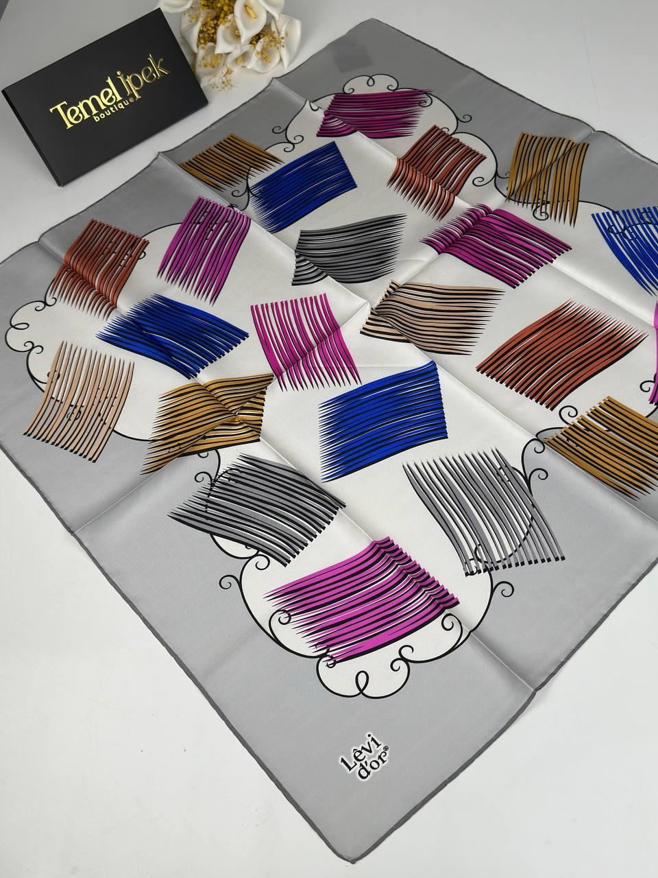 Levidor - Twill İpek Eşarp 02947
