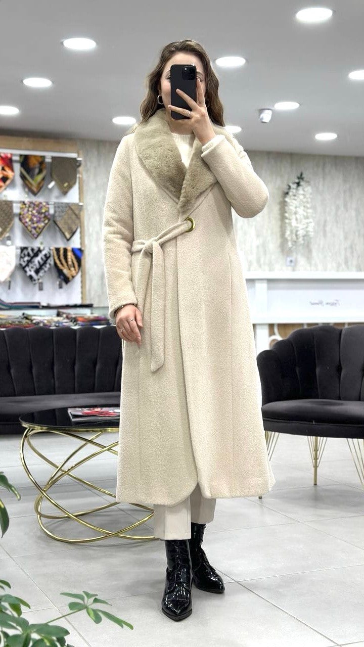 Matex - Seyyar Kürk Yaka Kaban 6099