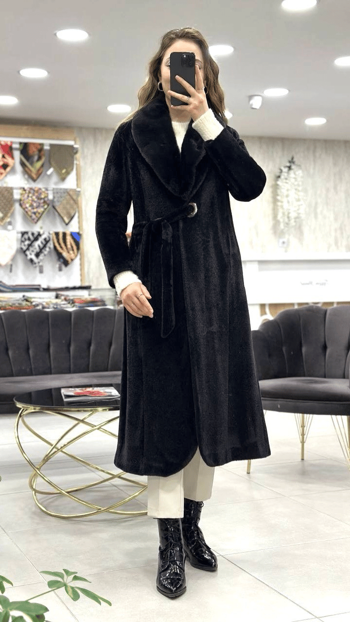 Matex - Seyyar Kürk Yaka Kaban 6099