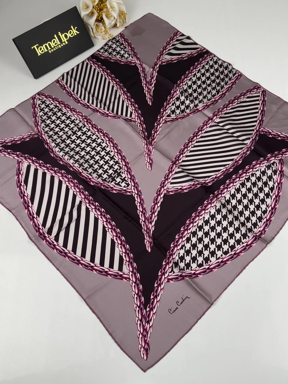 Pierre Cardin - İpek Krep Saten Eşarp 7916230