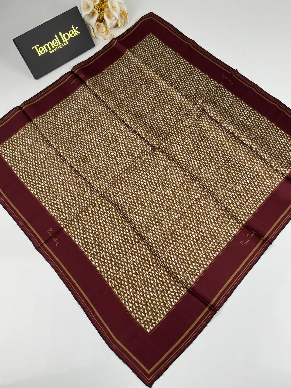Pierre Cardin - İpek Krep Saten Eşarp 8168230