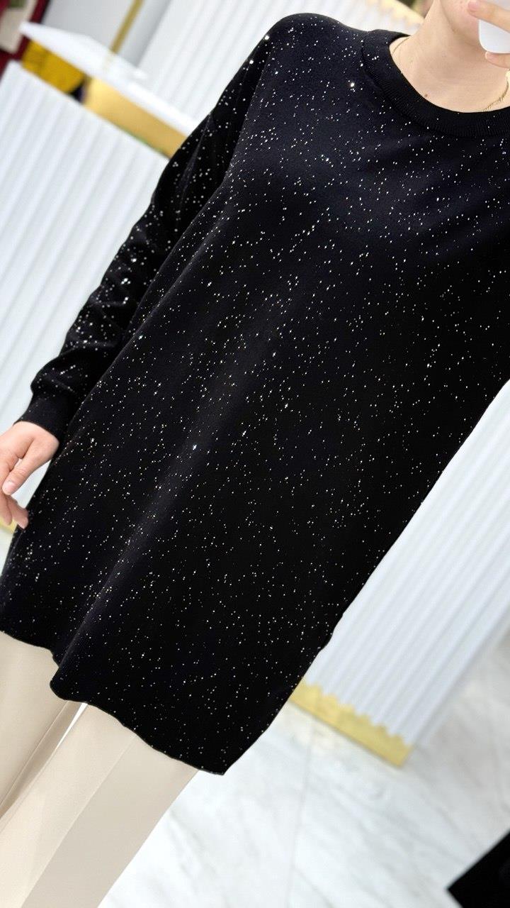 Pul Detaylı Oversize Tunik 145117