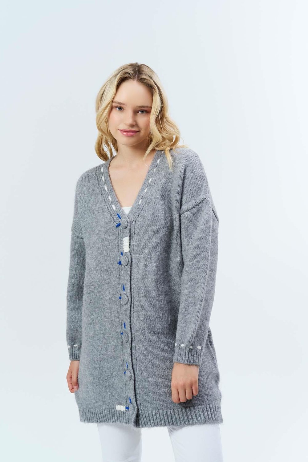 Şardonlu Elişili Hırka 3170