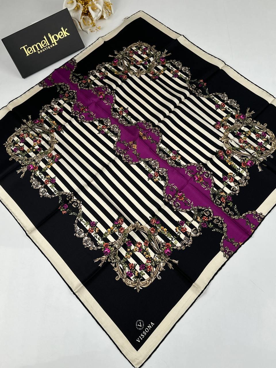 Vissona - Twill İpek Eşarp 03153