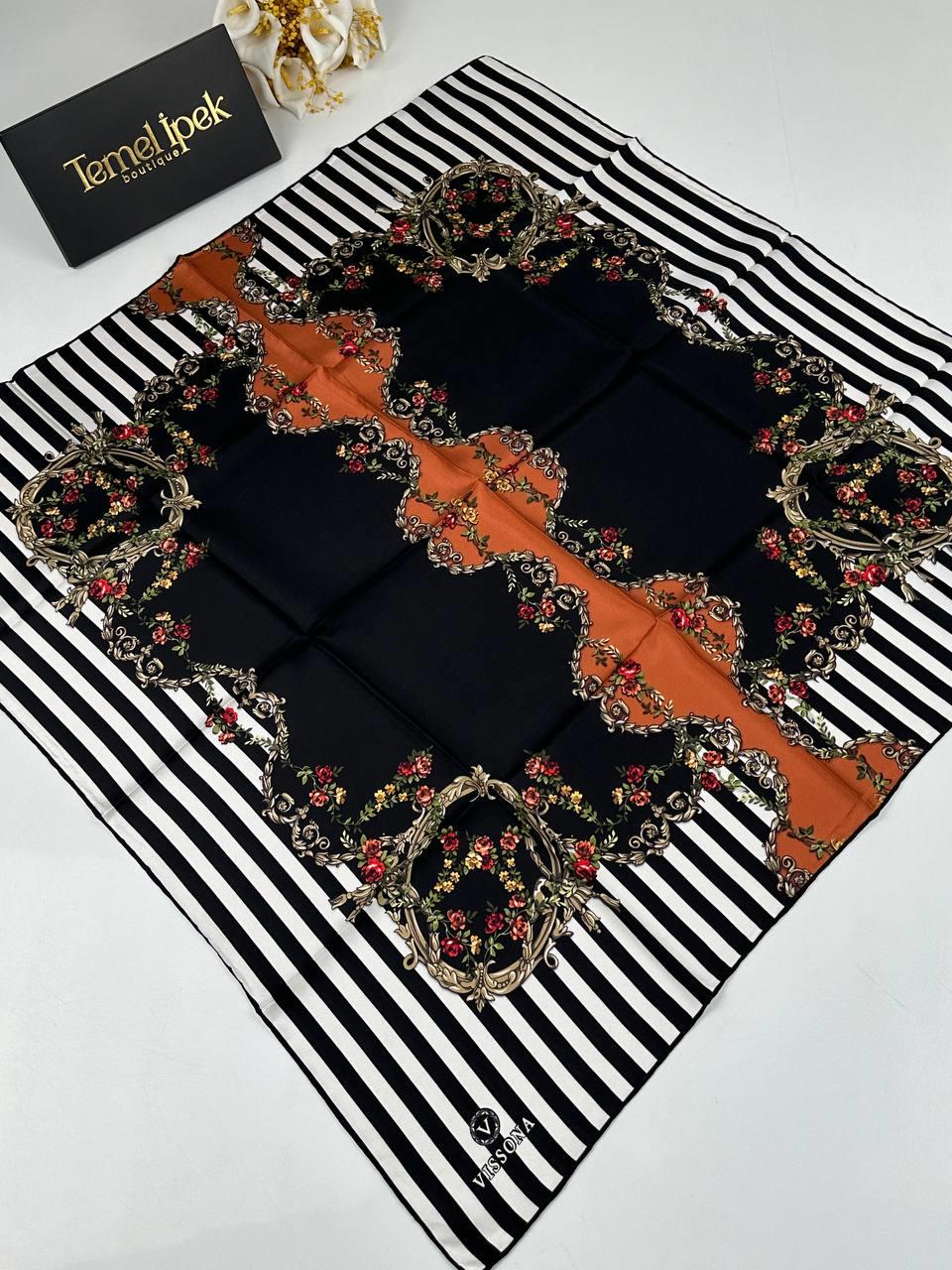 Vissona - Twill İpek Eşarp 03159