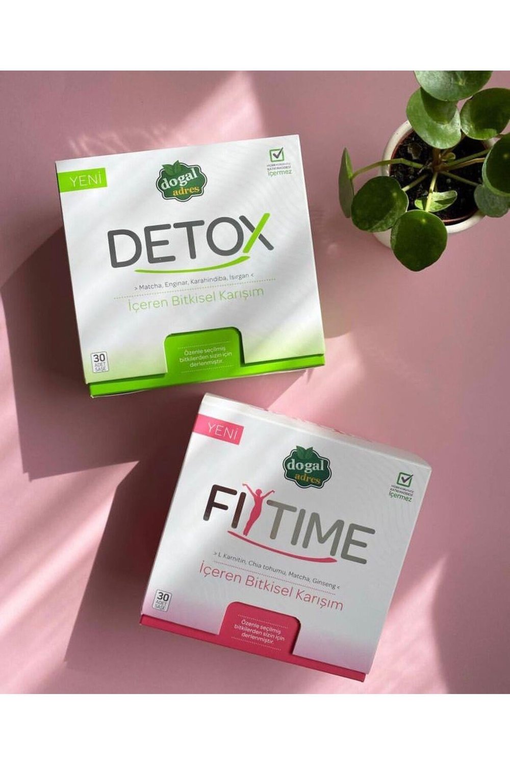 Detox & Fit Time 1 Aylık Set ( Diyete Destek )