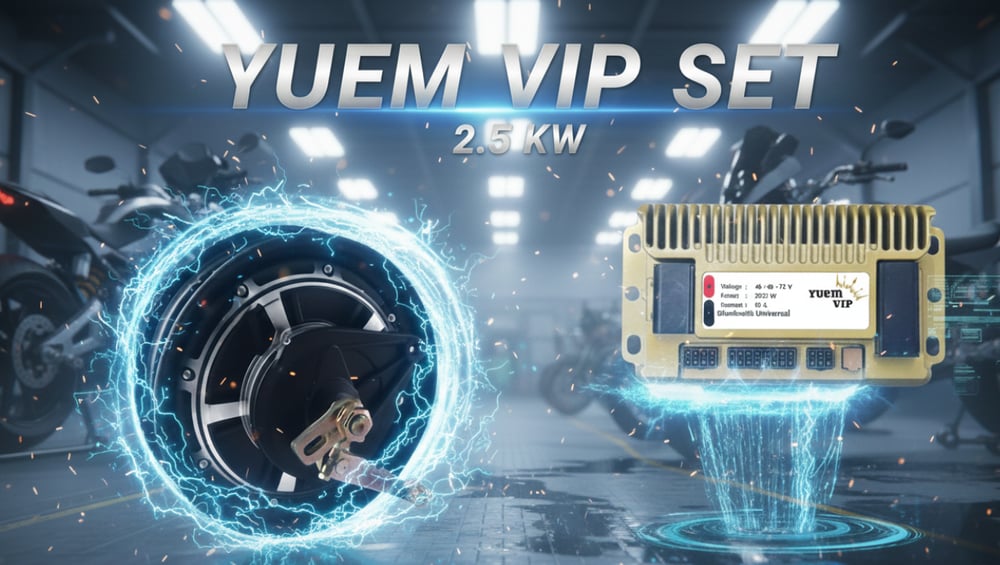 YUEM VIP Performans Seti – Güçlendirilmiş 2.5 kW Motor