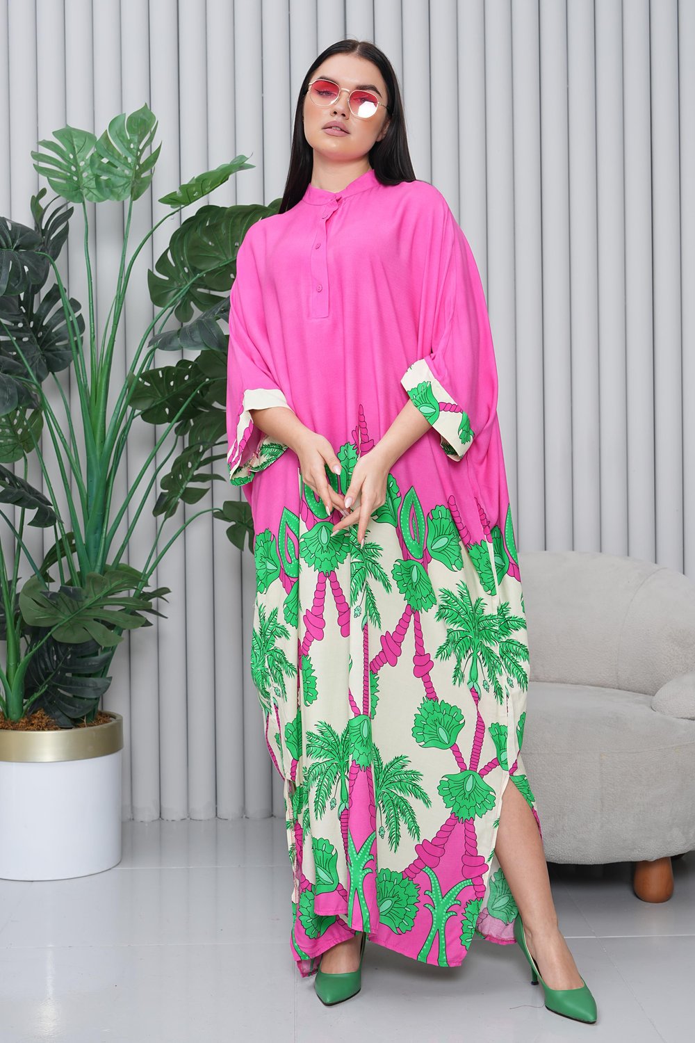  Desenli Abaya