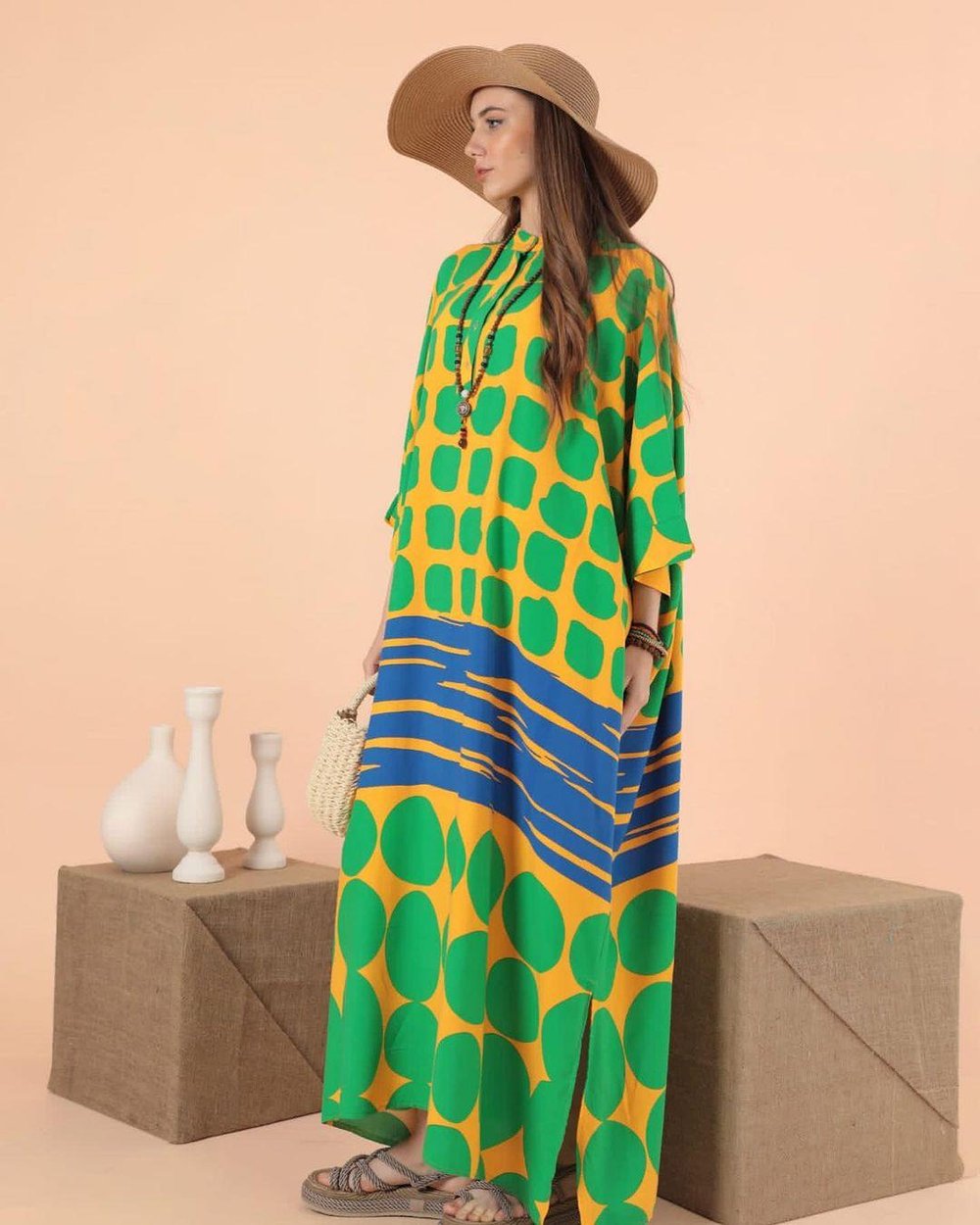  Desenli Abaya