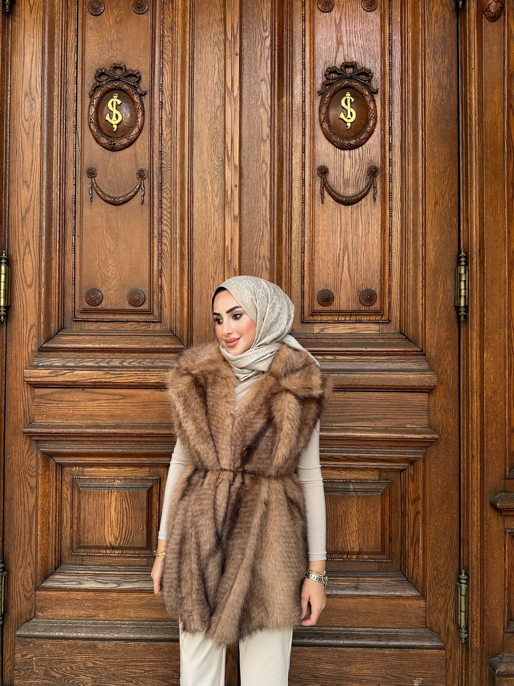 KÜRK YELEK CAMEL