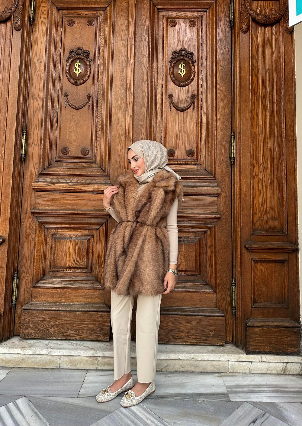 KÜRK YELEK CAMEL