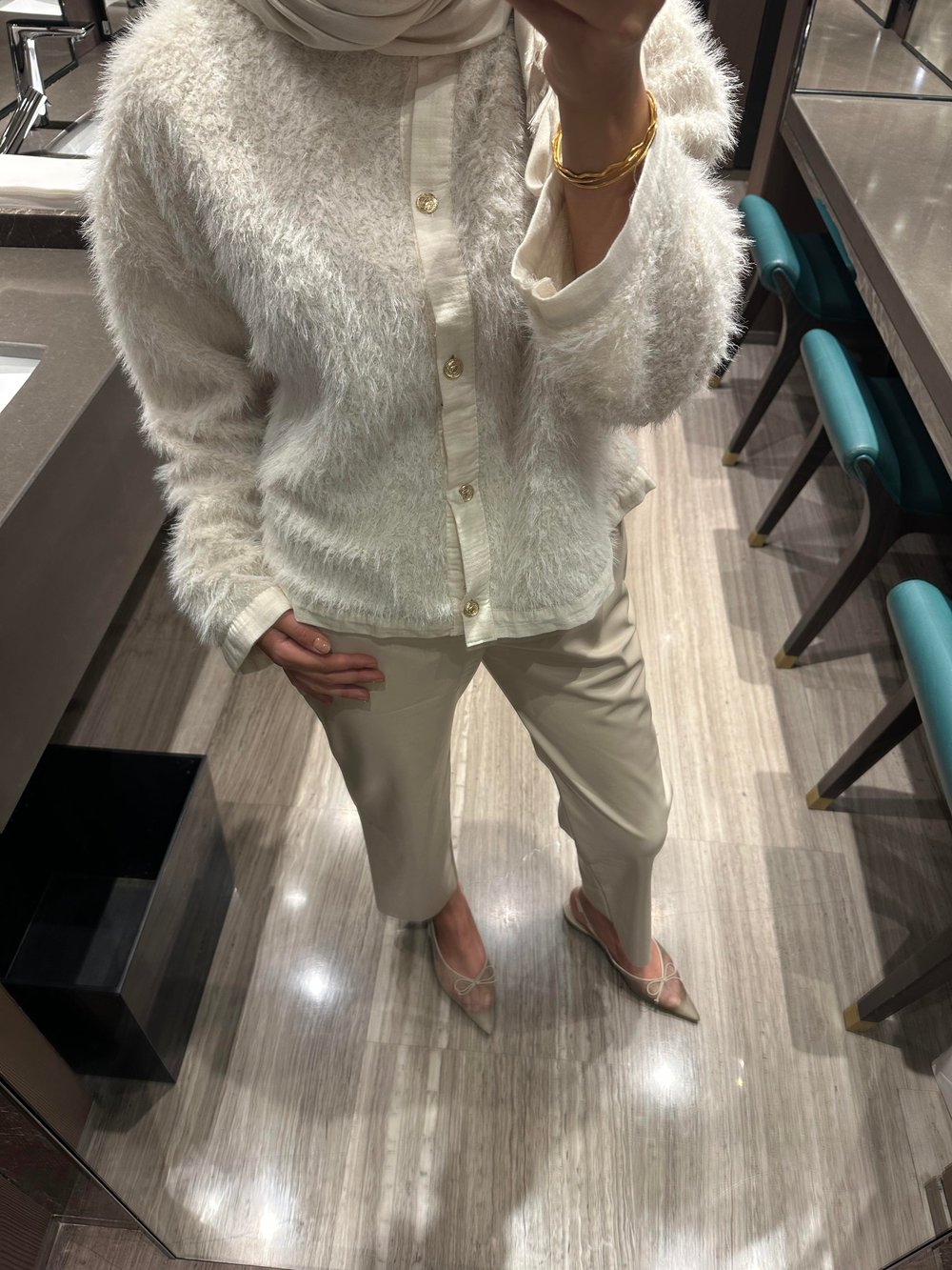 PELUŞ MASSİMO HIRKA BEJ