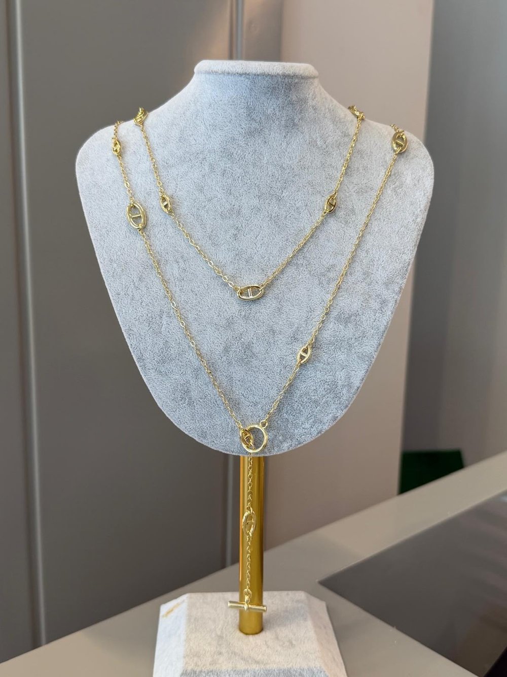 Marka Model Gold Kolye (118 cm)