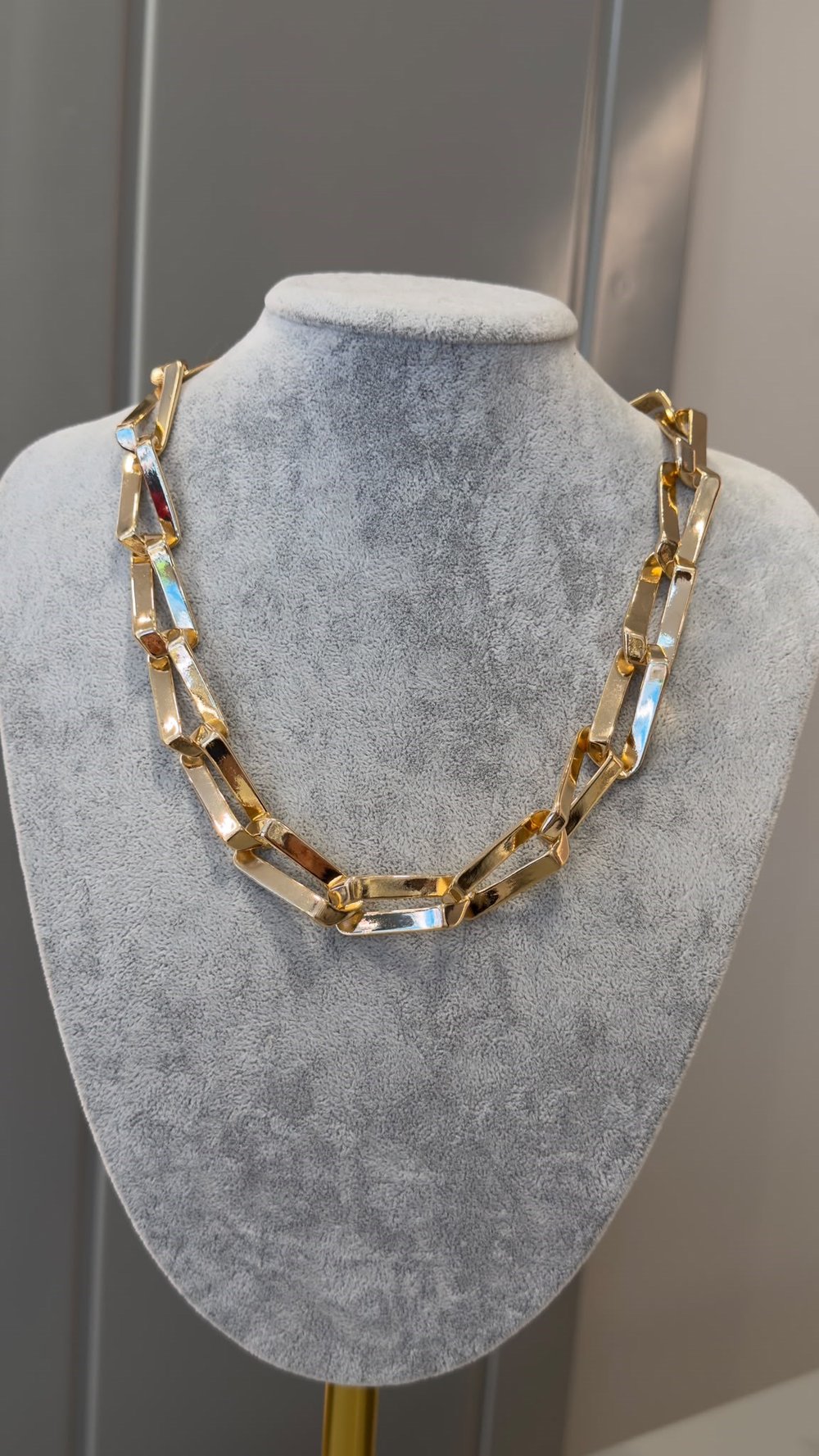 Marka Model Gold Zincir Kolye