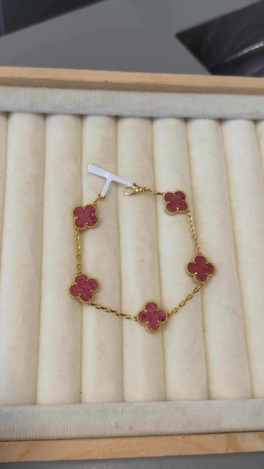 Marka Model Pembe İthal Bileklik