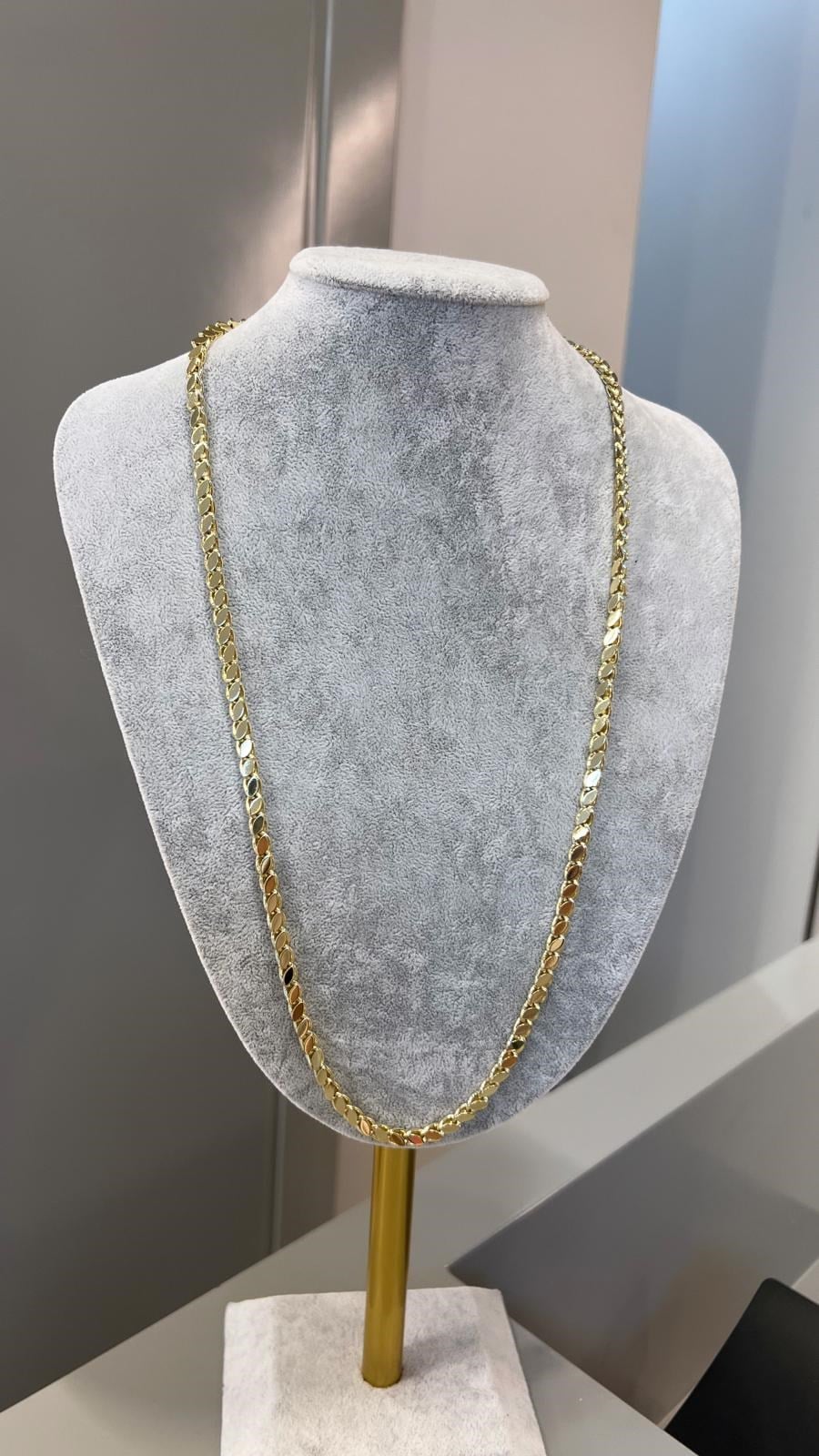 Özel Seri 14K Arpa Zincir - 70 cm