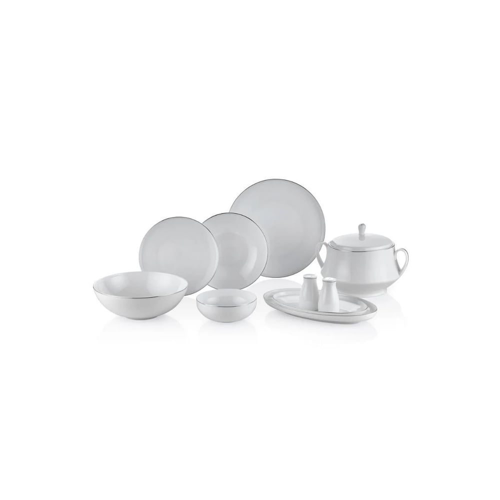 Royal London Bolivia Lona Silver 60 Parça Yemek Takımı
