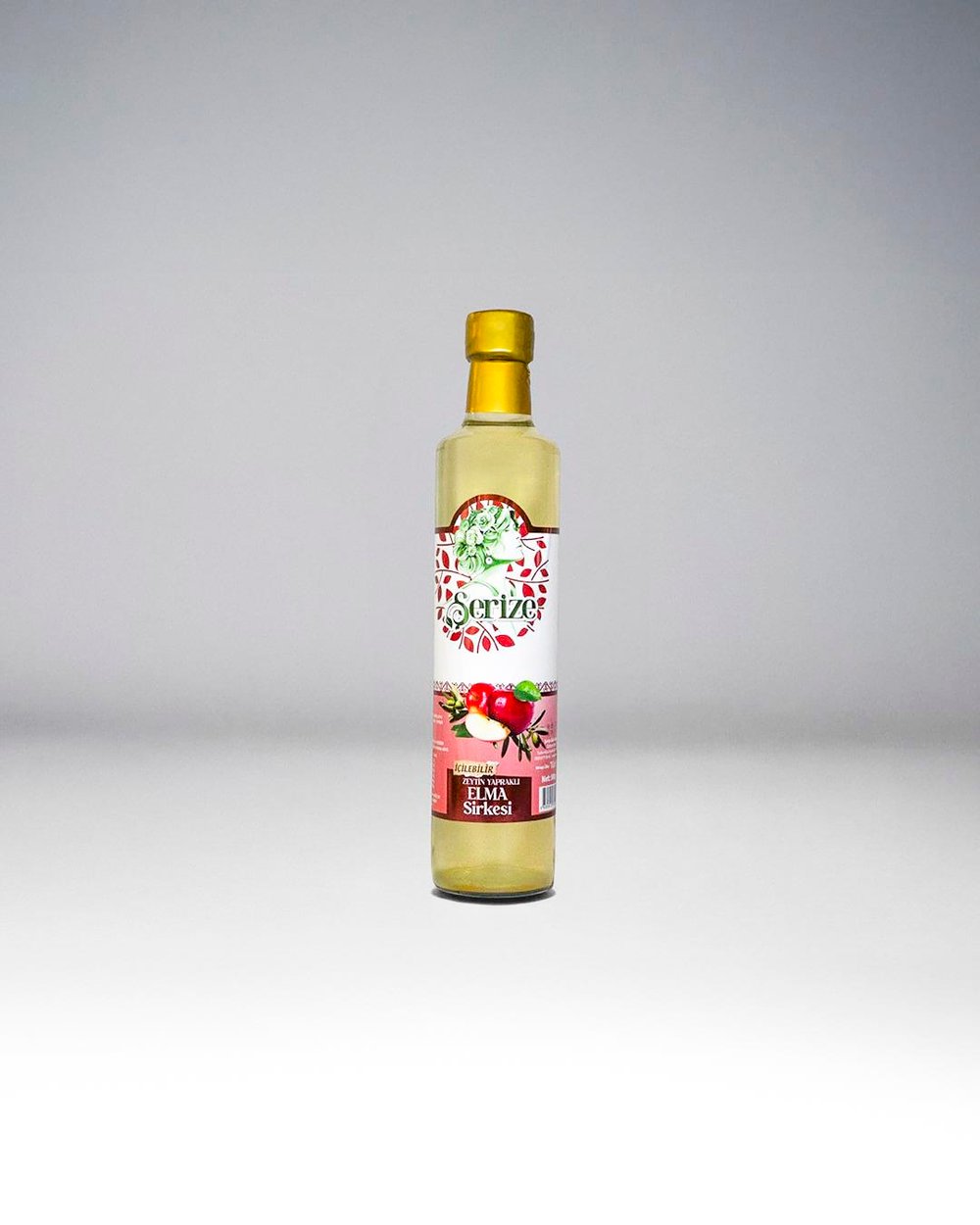 Zeytin Yapraklı Elma Sirkesi