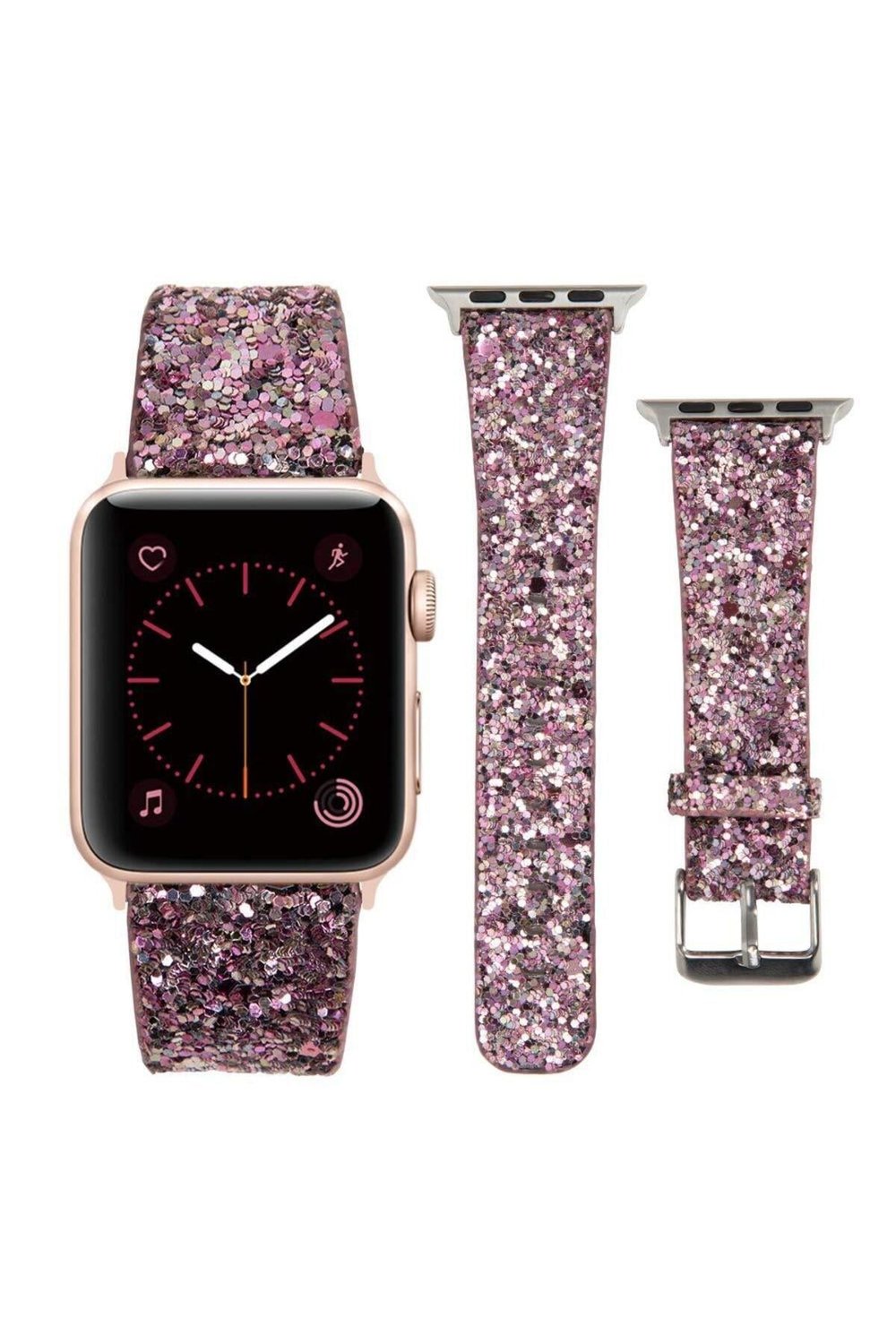 Apple Watch 2/3/4/5/se/6/7/8/9/10/11 Uyumlu deri Kordon