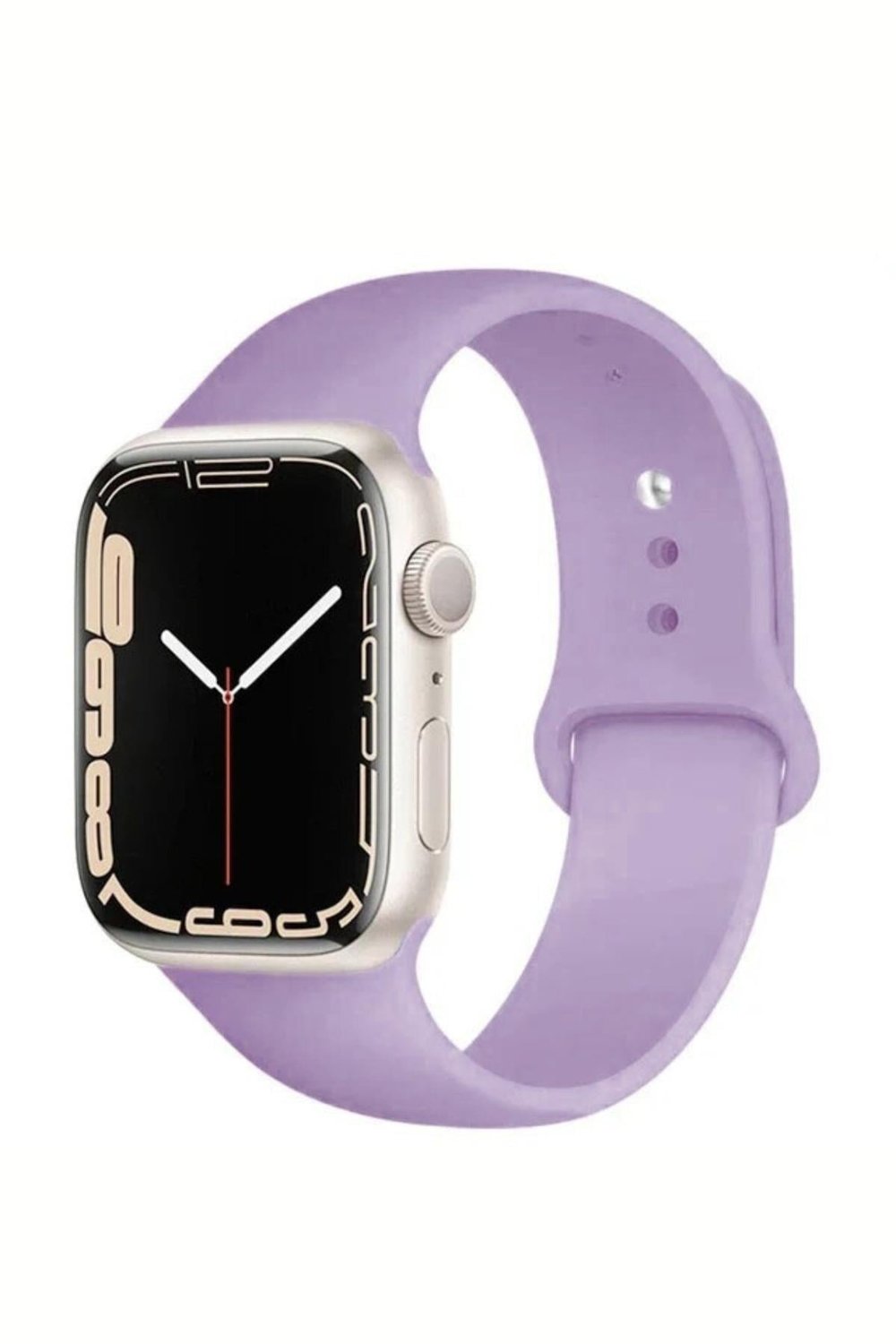 Apple Watch Uyumlu Seri: 1/2/3/4/5/6/se/7/8/9/10/11 Silikon Kordon A++