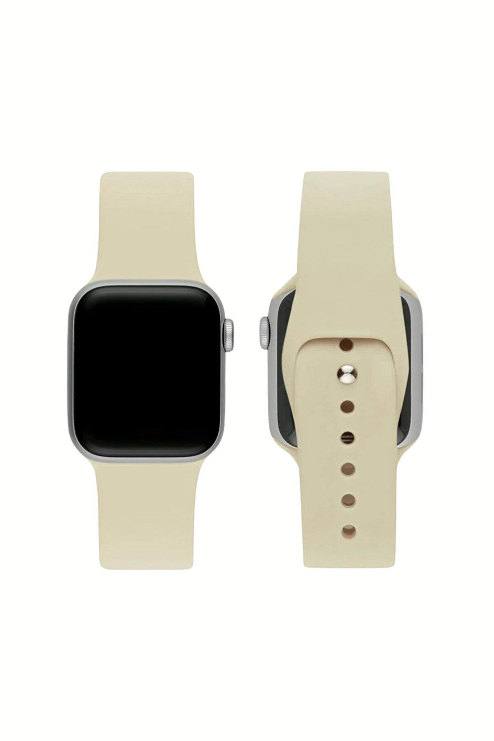 Apple Watch Uyumlu Seri: 1/2/3/4/5/6/se/7/8/9/10/11 Silikon Kordon A++