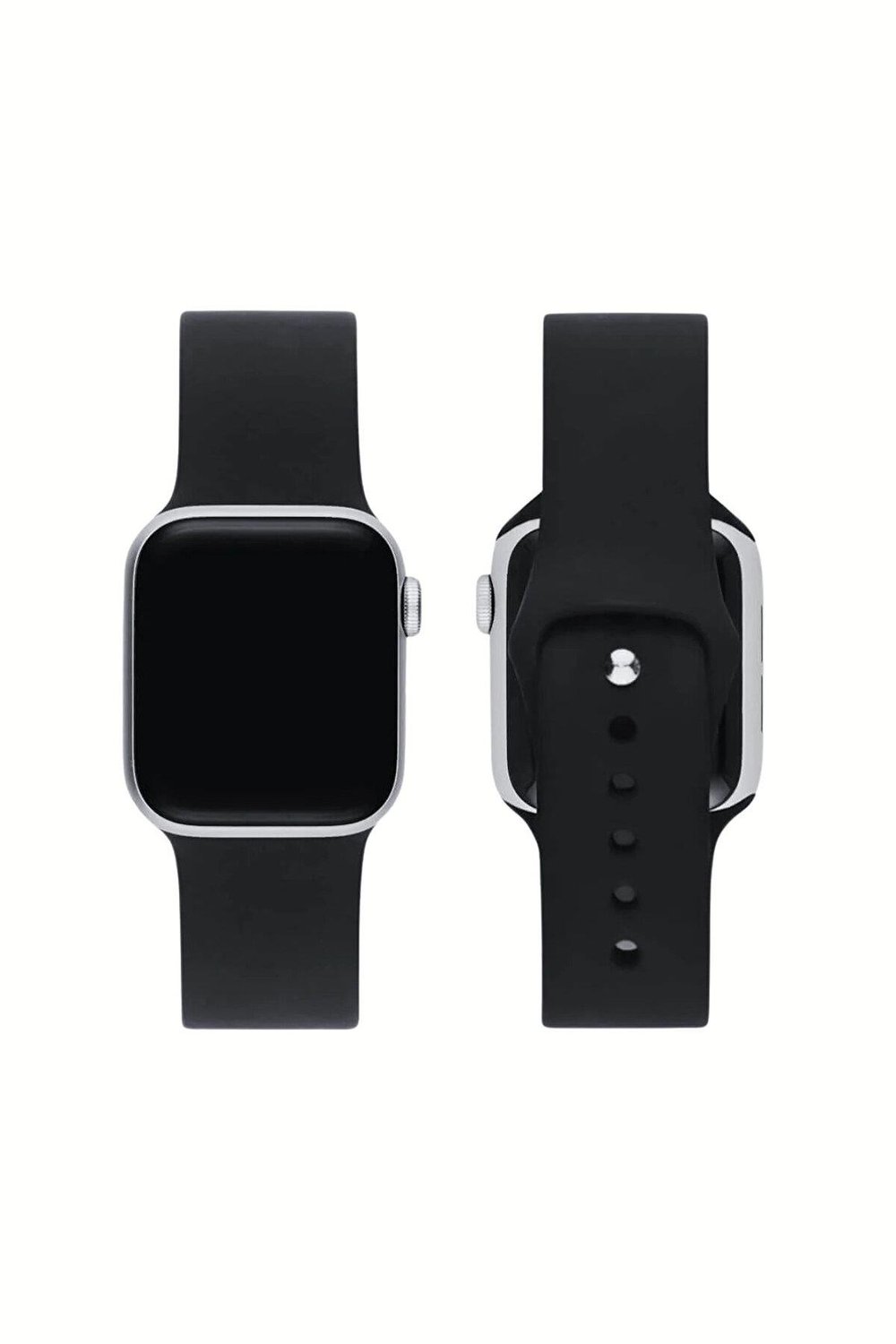 Apple Watch Uyumlu Seri: 1/2/3/4/5/6/se/7/8/9/10/11 Silikon Kordon A++