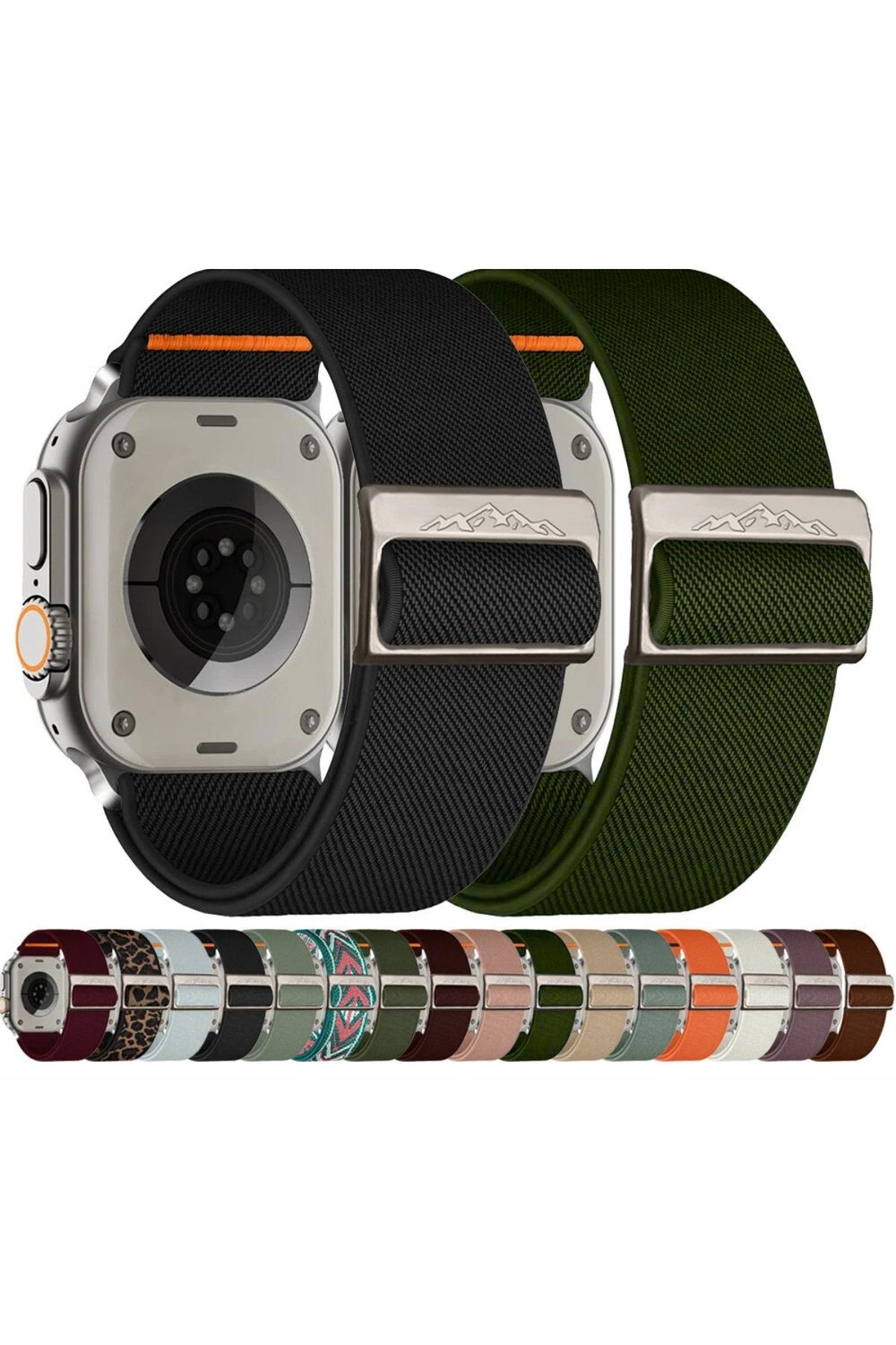 Set 2li Watch Band Uyumlu Climber Kordon Sport Kayışı