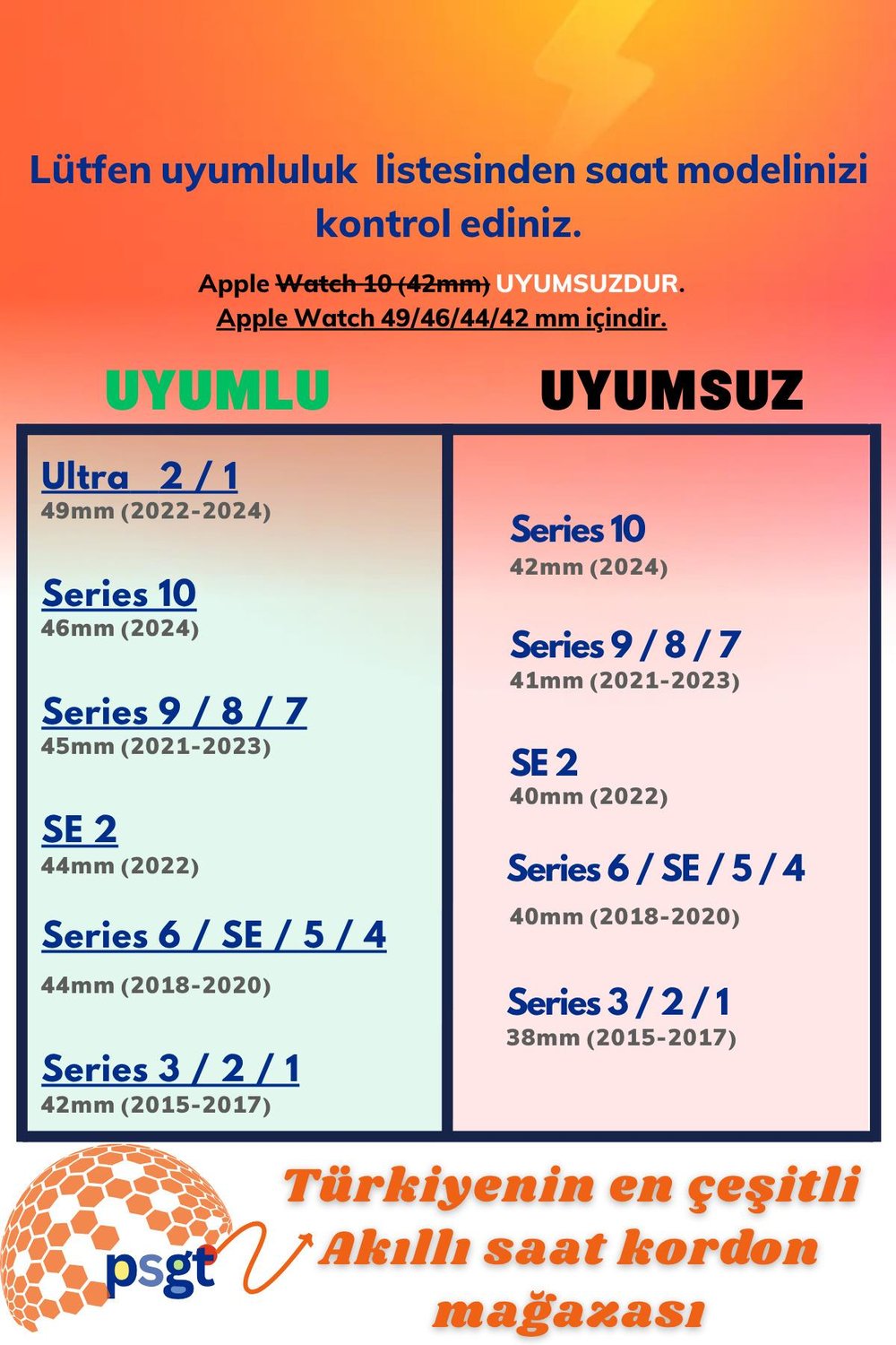 Watch Uyumlu Seri 1/2/3/4/5/6/se/7/8/9 Ultra/ultra2 42/44/45/49mm - S10-11(46MM) Kordon Trail 42