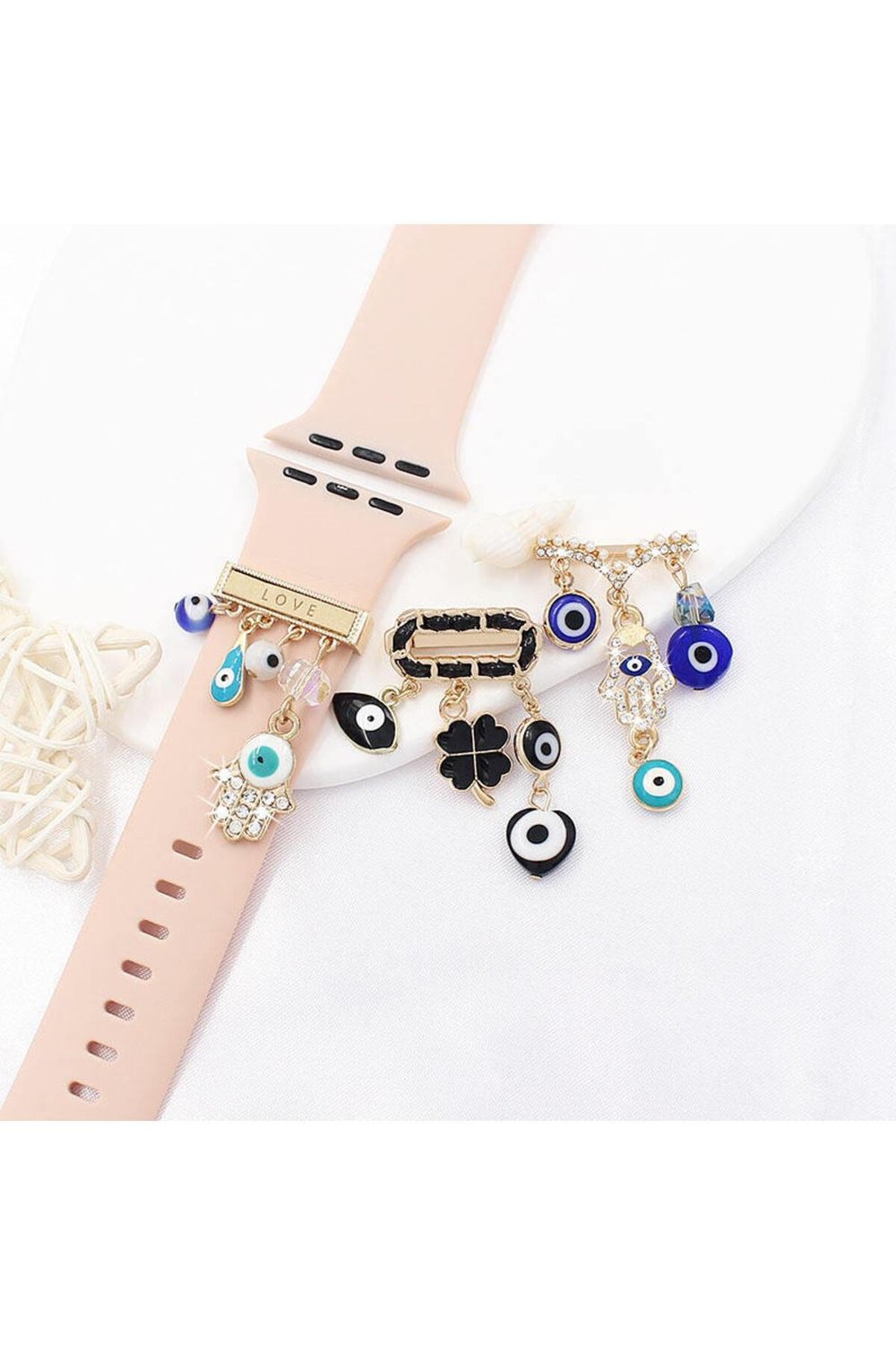 Watch-xiaomi Watch Active5/active3 Silikon Kordanları Uyumlu Saat Kordon Charm Kayış Aksesuarı