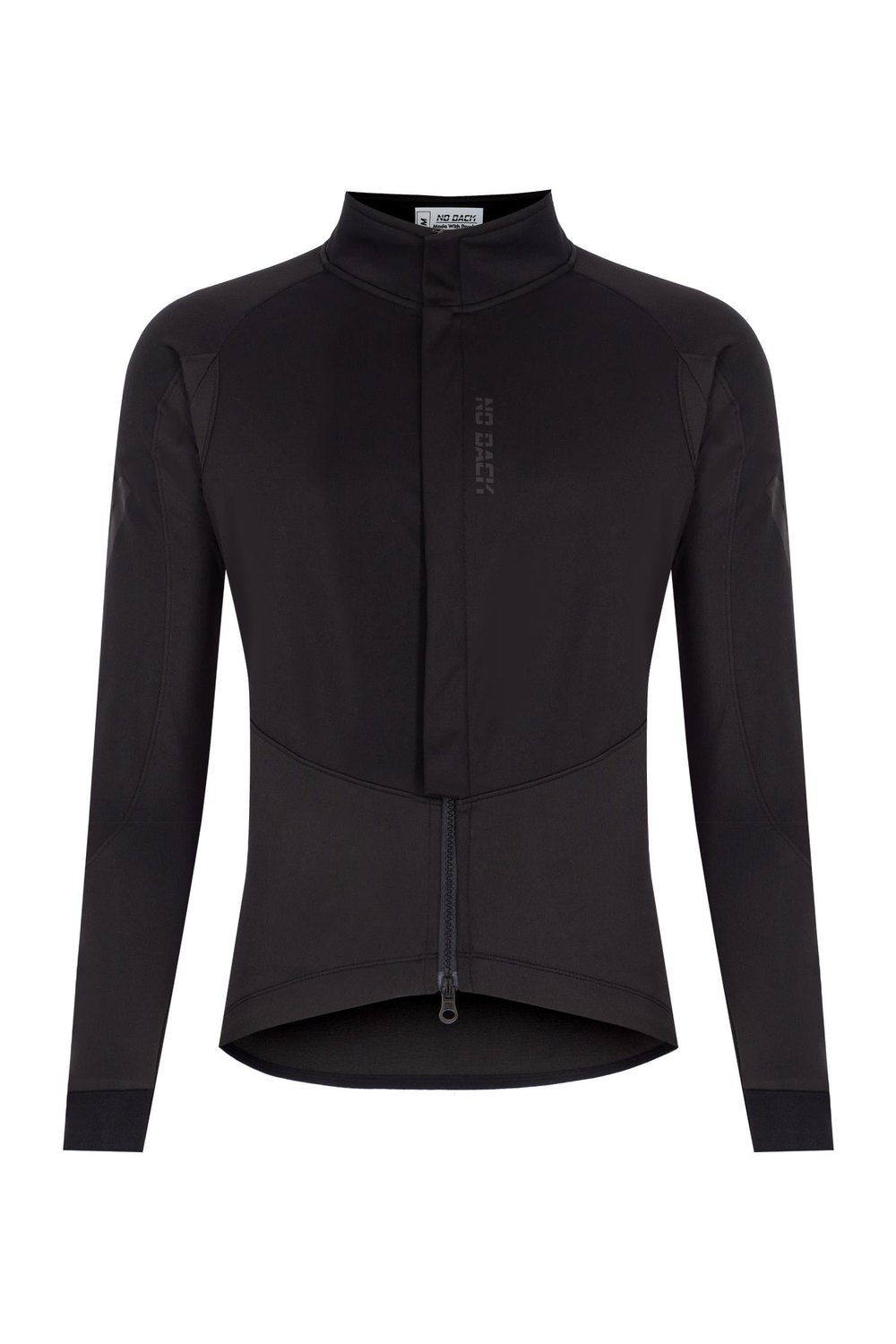Thermo Shield Slim Fit Kışlık Bisiklet Ceketi Siyah