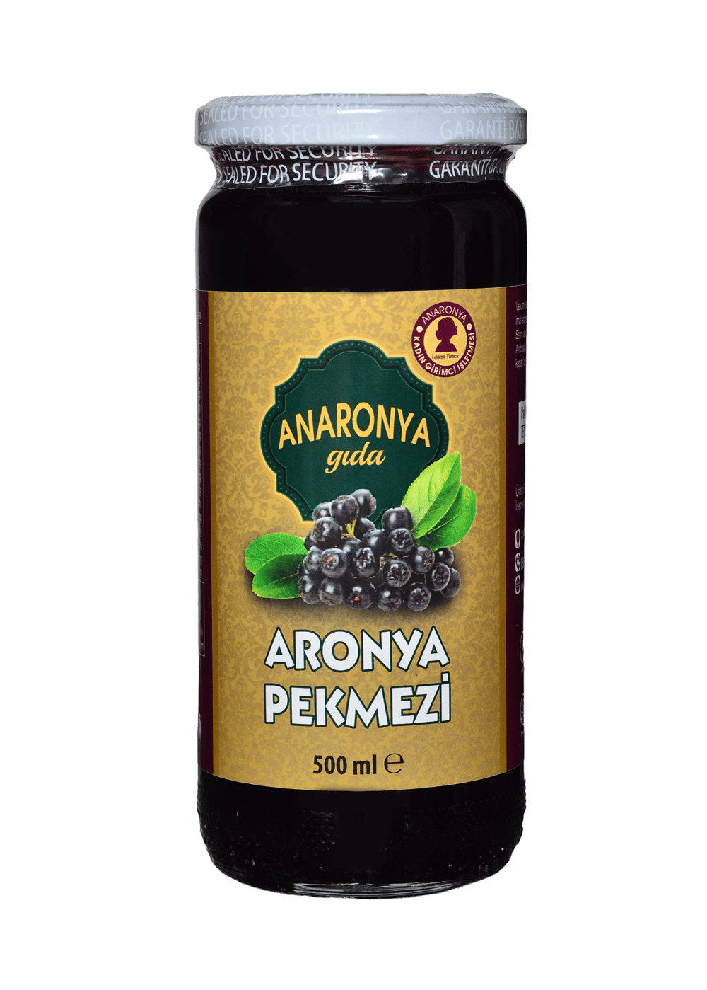 ARONYA PEKMEZİ-500 cl-VAKUMLU KAVANOZ