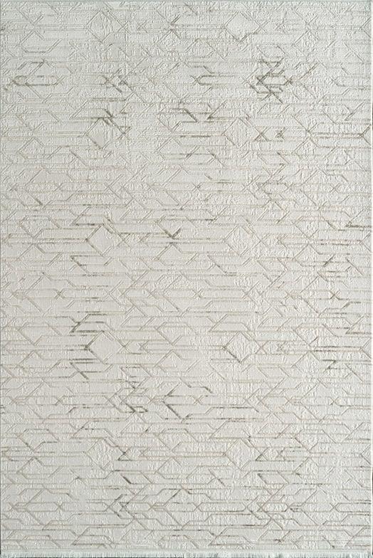 By Özer Halı Bej Akrilik İplik Modern Stil Çınar CY03A Salon Halısı