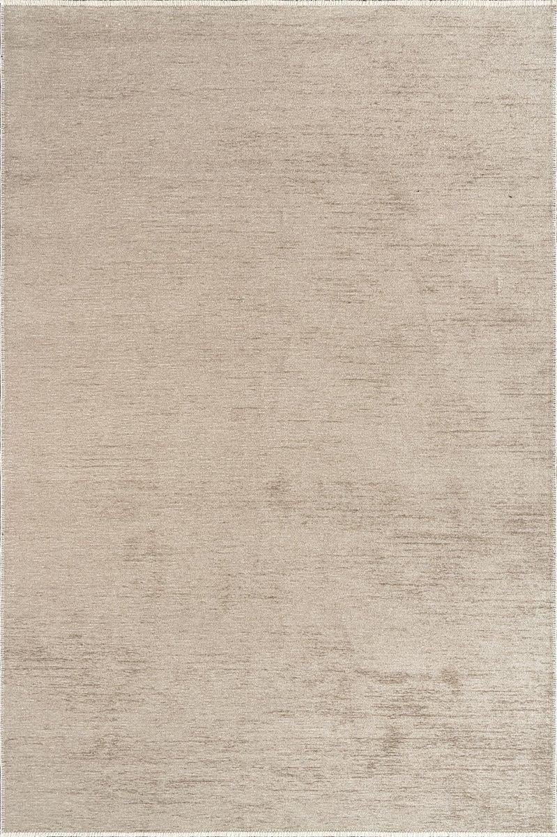 By Özer Halı Bej Kahve Renk Sade Tasarım Modern Stil Kilim Royal Halı Alanis QG06A Salon Halısı
