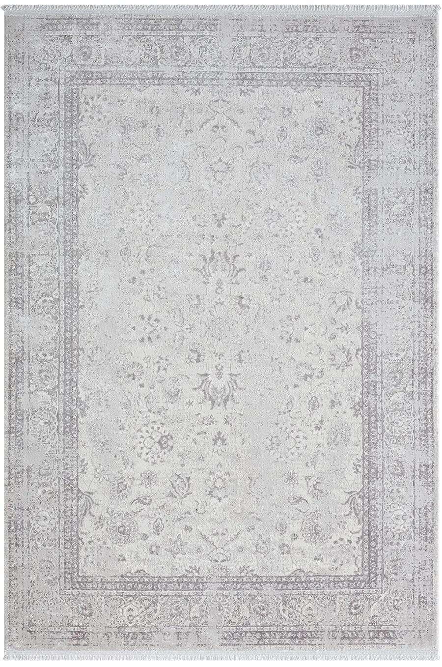 By Özer Halı Gri Halı Antrasit Modern Klasik Desenli Karmen Halı Elegance Eg004A Salon Halısı