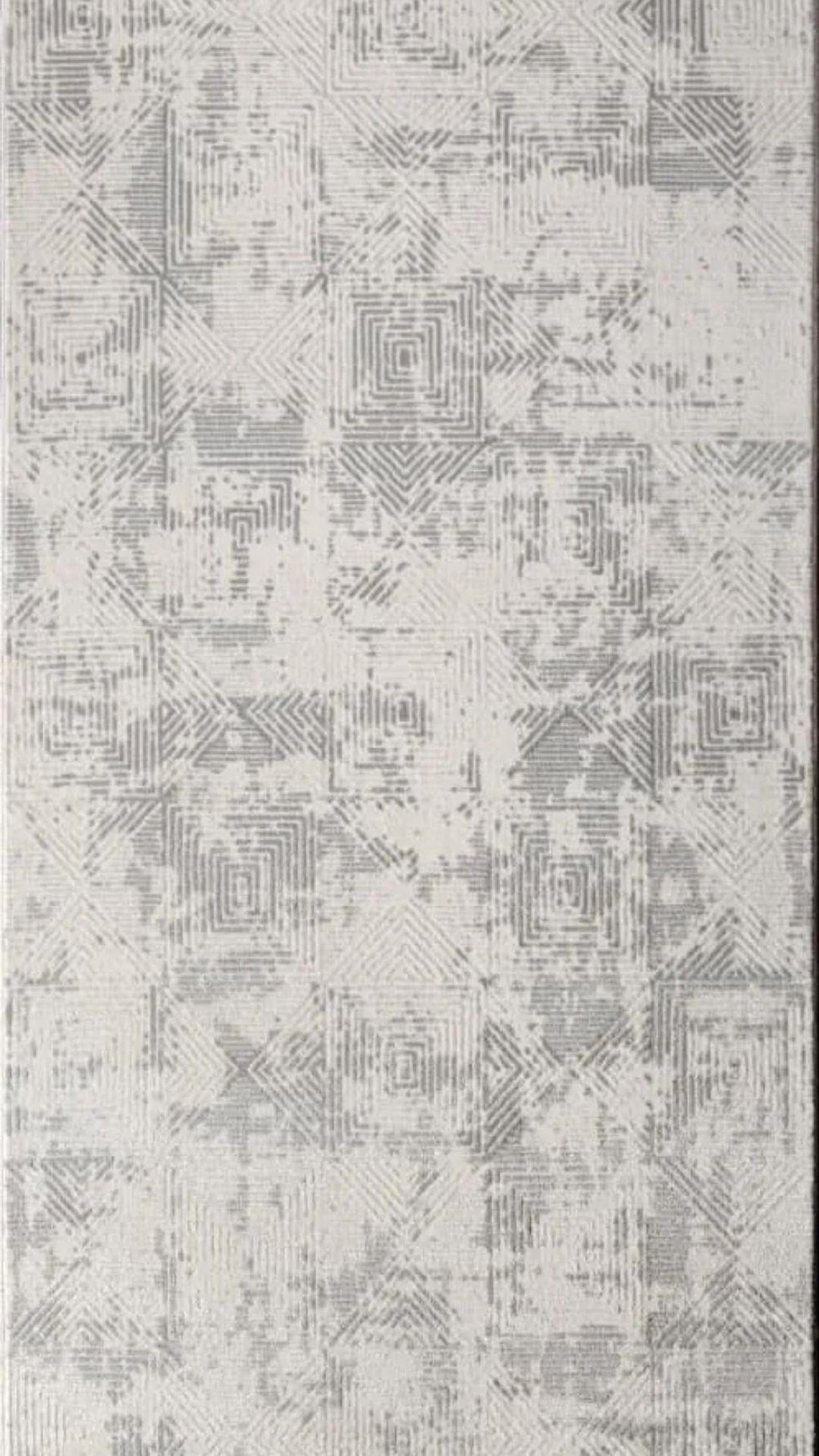 By Özer Halı Gri Renk Modern Stil Armoni Silver Platinum AP00B Salon Halısı
