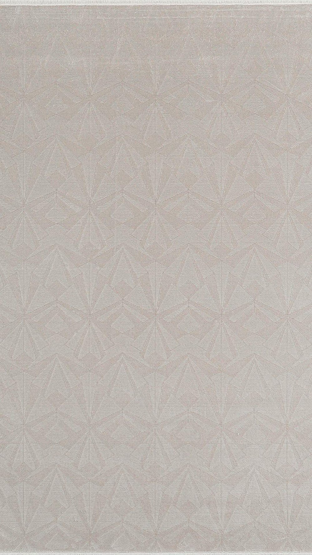 By Özer Halı Krem Renk Geometrik Şekilli Empera Halı Soho Mare Lunaria 6503 Salon Halısı