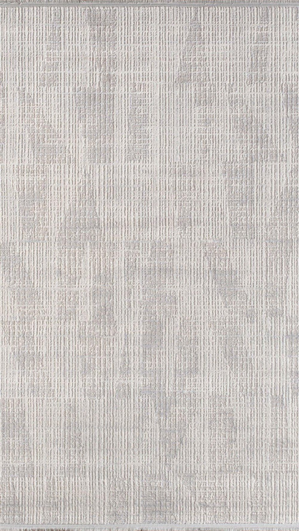 By Özer Halı Krem Renk Gri Desenli Modern Artemis Halı Pia 01122B Salon Halısı