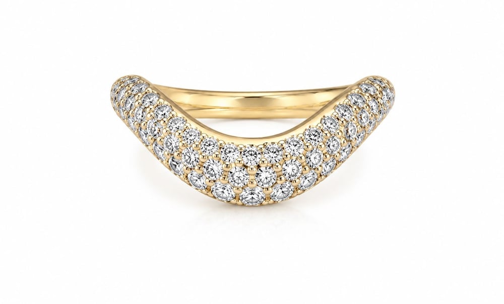 Majeste V [serçe] Zirkon Rings 