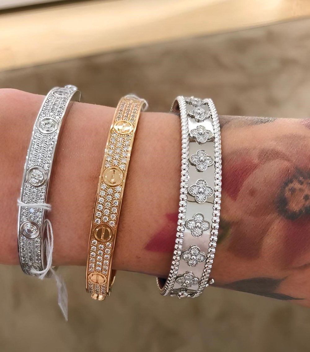 VC YONCA SİLVER CUFF KELEPCE