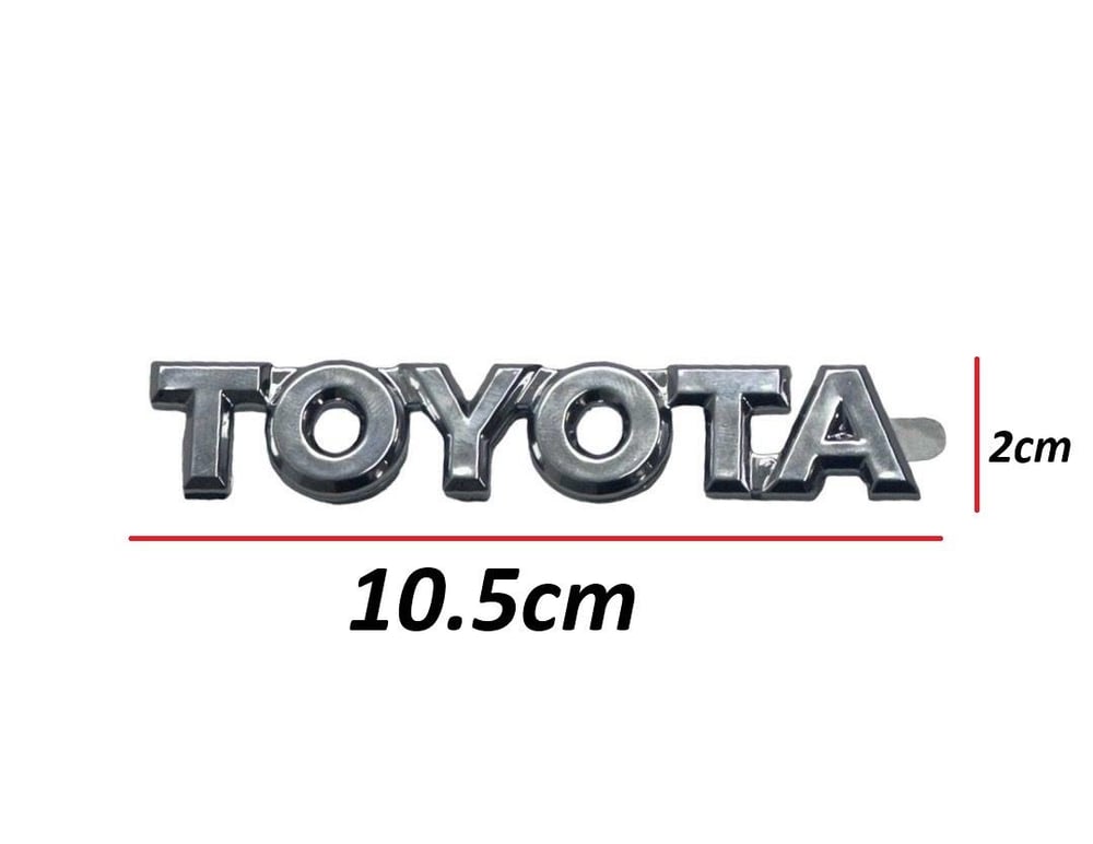 Toyota Yazı Corolla 02-06 Arka (Toyota Yazısı)